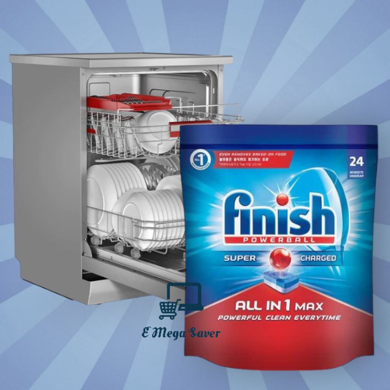 Finish Powerball AllIn1 Max Dishwasher Tablets (24/42tablets