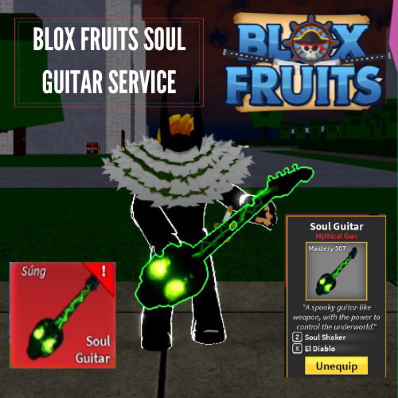 Blox Fruit SOUL GUITAR SERVICE Shopee Malaysia