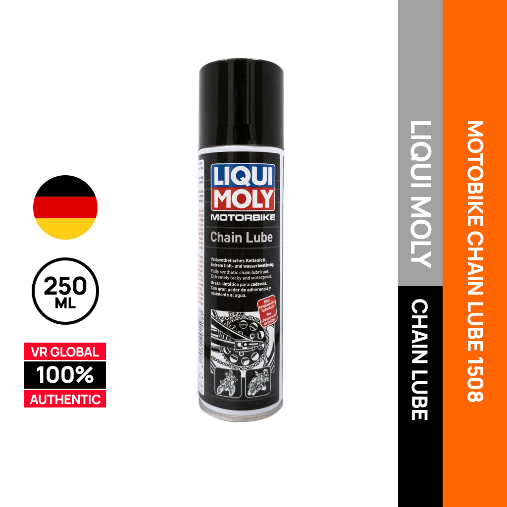 LIQUI MOLY MOTORBIKE CHAIN LUBE 1508 GERMANY 250ML Shopee Malaysia