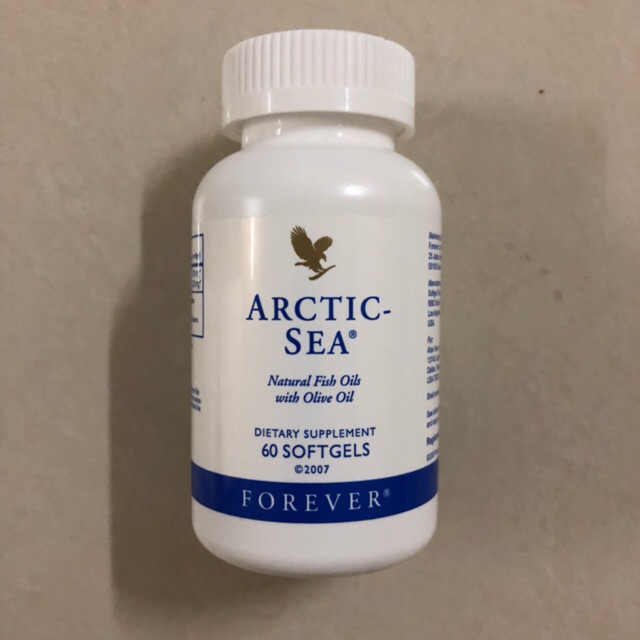 FOREVER LIVING ARCTIC SEA FISH OIL with Olive oil (60sofgel) Shopee