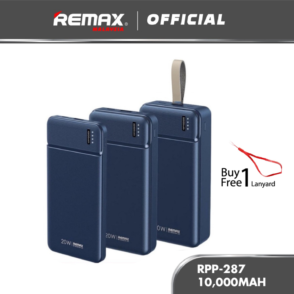 Remax Powerbank 10000mAh RPP-287 / 20000mAh RPP-288 / 30000mAh RPP-289 ...
