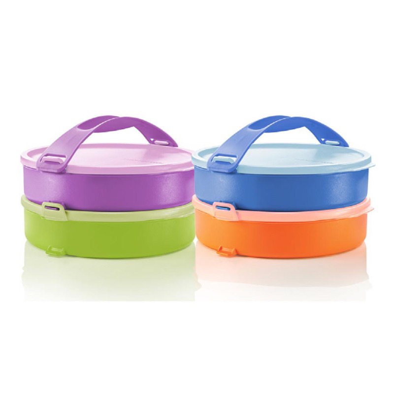 Tupperware Round Click To Go (2) 880ml | Shopee Malaysia