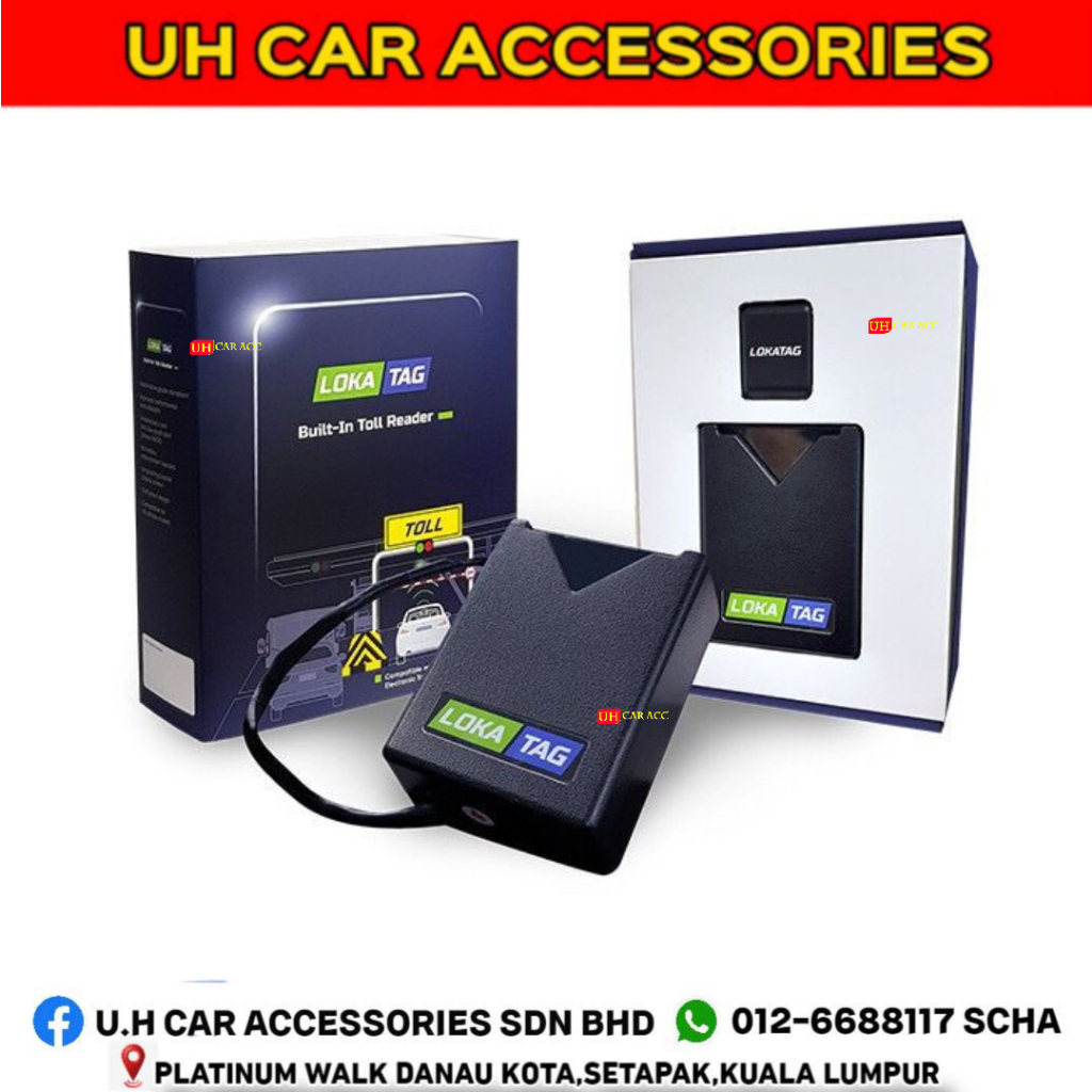LOKATAG BUILT-IN TOLL SMART TAG READER WITH BALANCE CREDIT READER ...