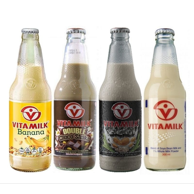 Vitamilk Soya Bean Drink (300ml) Regular / Double Choco Shake ...