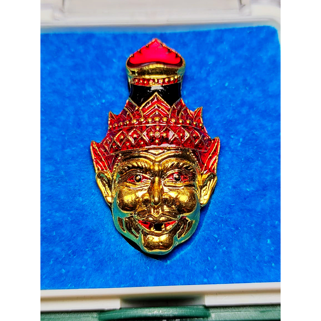 泰国佛牌 Lersi 金面鲁士 龙牙版 高僧 Lp Paew 庙名 Wat Rang Man 招财 人缘 挡降 挡邪灵 提升灵感 ...