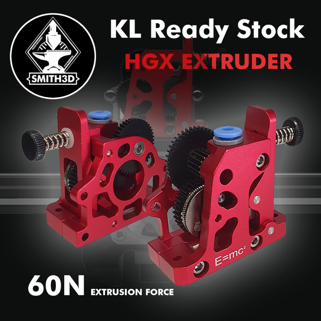 3D printer HGX extruder full metal dual gear AE replaces Orbiter VORON