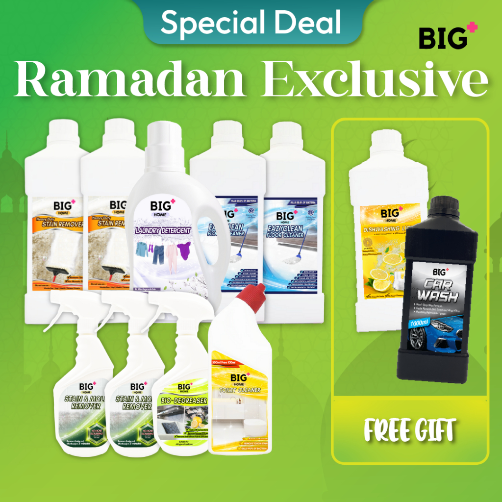 [Ramadan Exclusive] BIG+ Household Cleaning Deal Stain Remover
