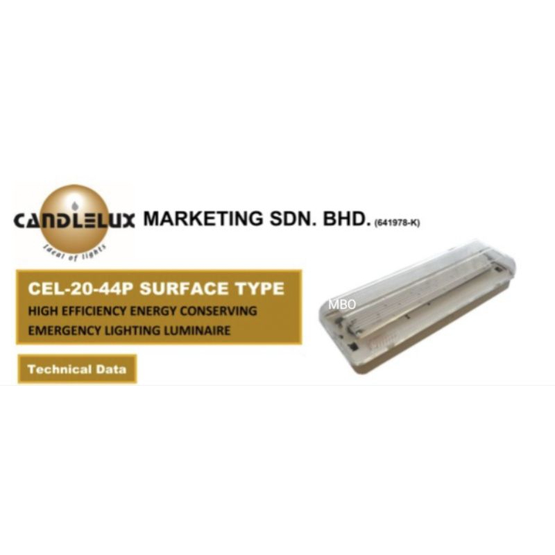 Candlelux CEL2044P High Efficiency Energy Conserving Emergency