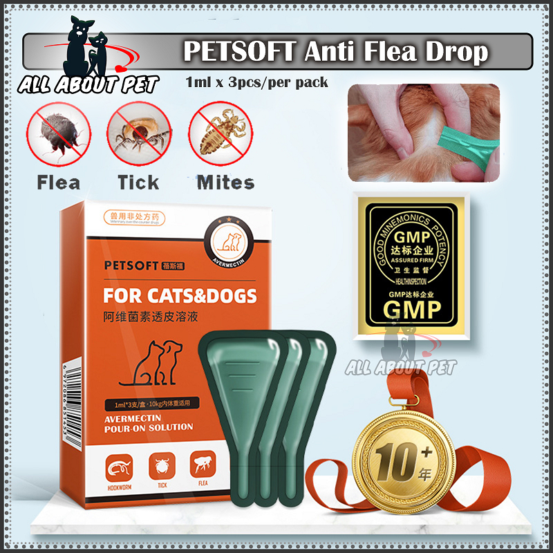 Pet Flea Drops Cat Flea Drop Anti Kutu Drop Anti Flea Mite Tick Drop