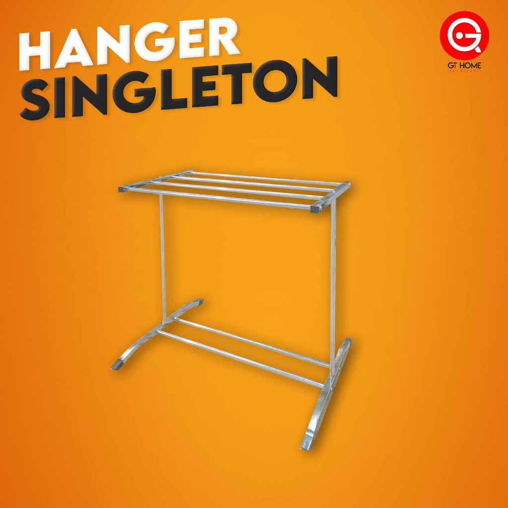 READY STOCK Stainless Steel Towel Hanger/ Towel Rack/ Clothes Drying
