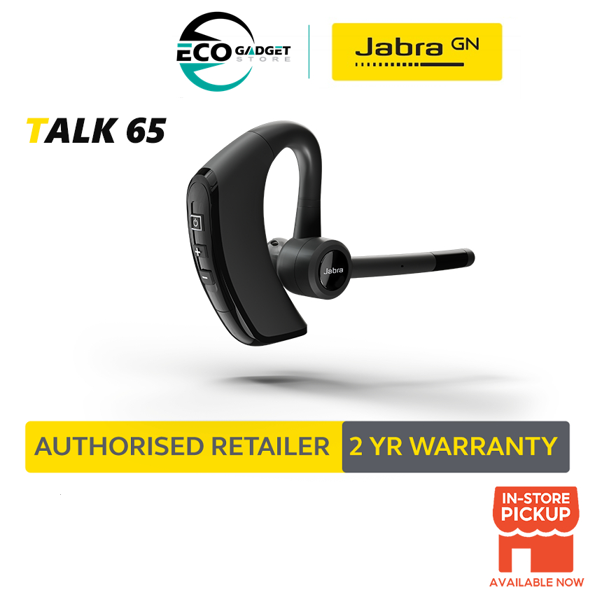 Jabra Talk 65 Mono Premium Bluetooth Headphones Outstanding 2 Noise Cancelling Microphones