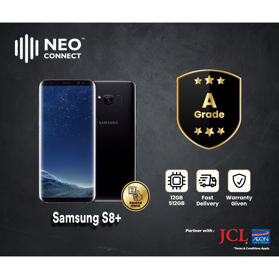 Samsung Galaxy S8+ / S8 [4GB+64GB] l Original Samsung Malaysia Set