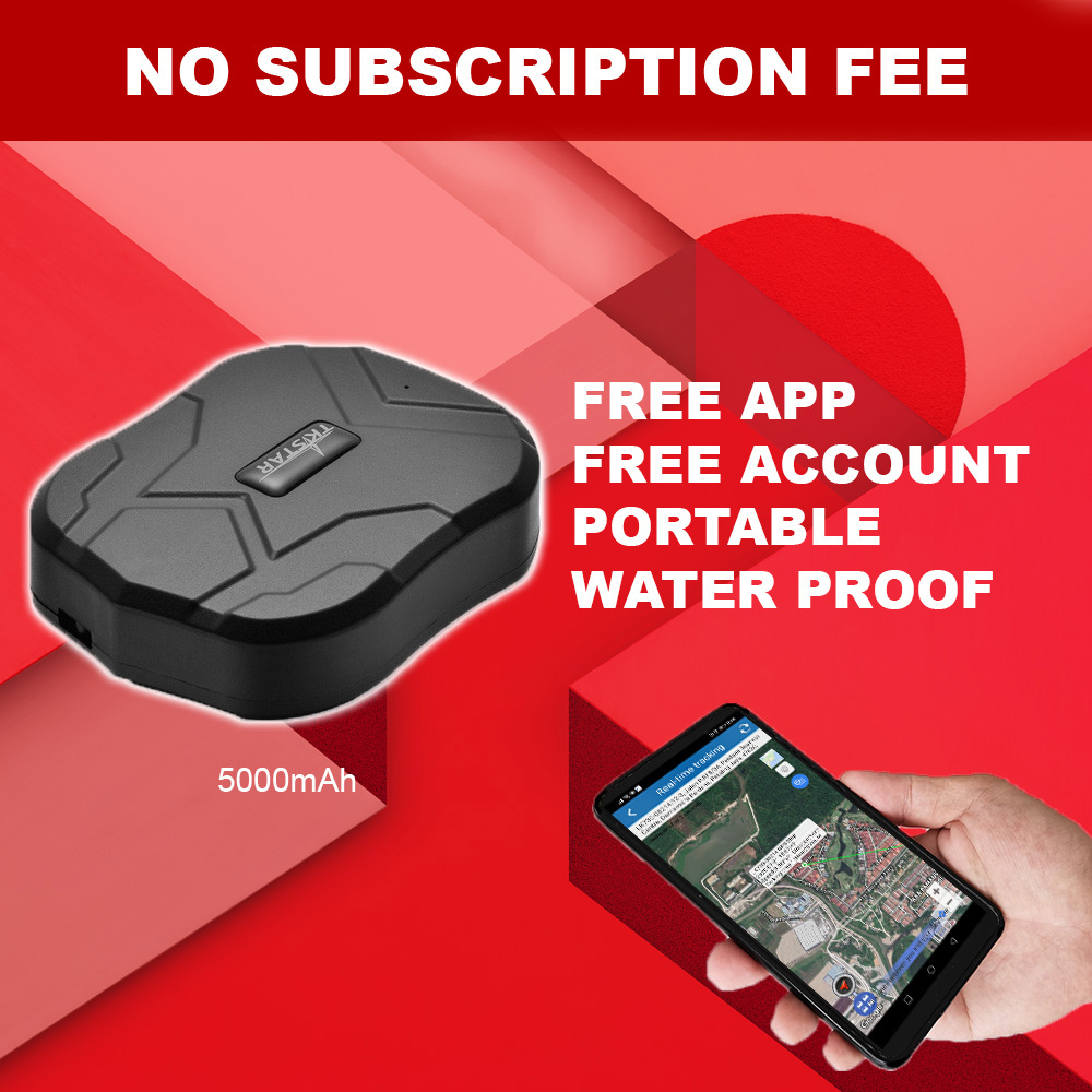 TKSTAR Global Portable GPS Tracker 5000mAh Satellite Positioning