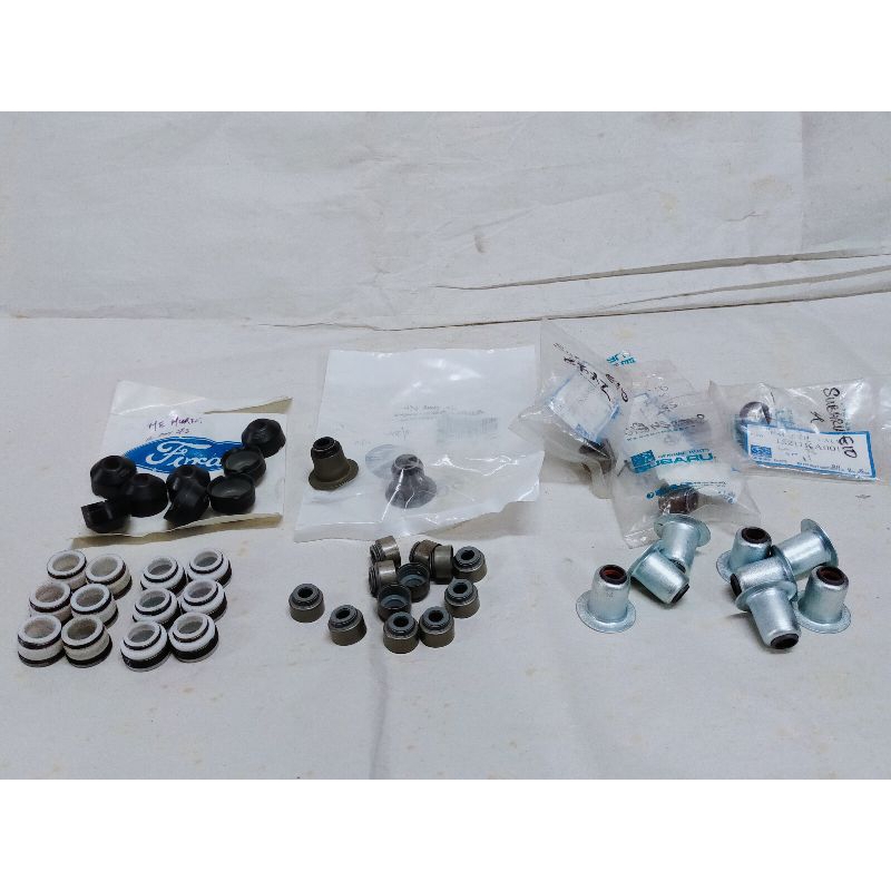 SSI FKM Valve Seal Set (12 Pcs) For Datsun/Nissan L26 L28 L28E LD28 SOHC 2.6L 2.8L (1972-2002)