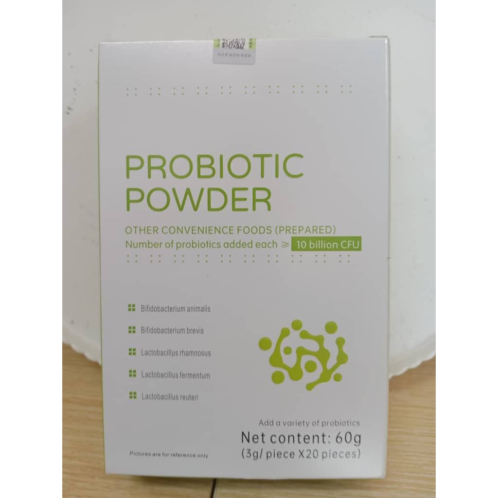 Probiotic Powder (益生菌粉) 1x10billion (100亿CFU) 3g x 20 sachets/box ...