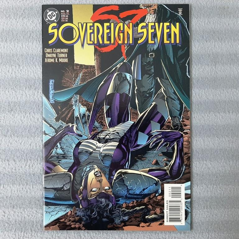 Sovereign Seven #2 (DC Comics) Chris Claremont, Dwayne Turner | Shopee