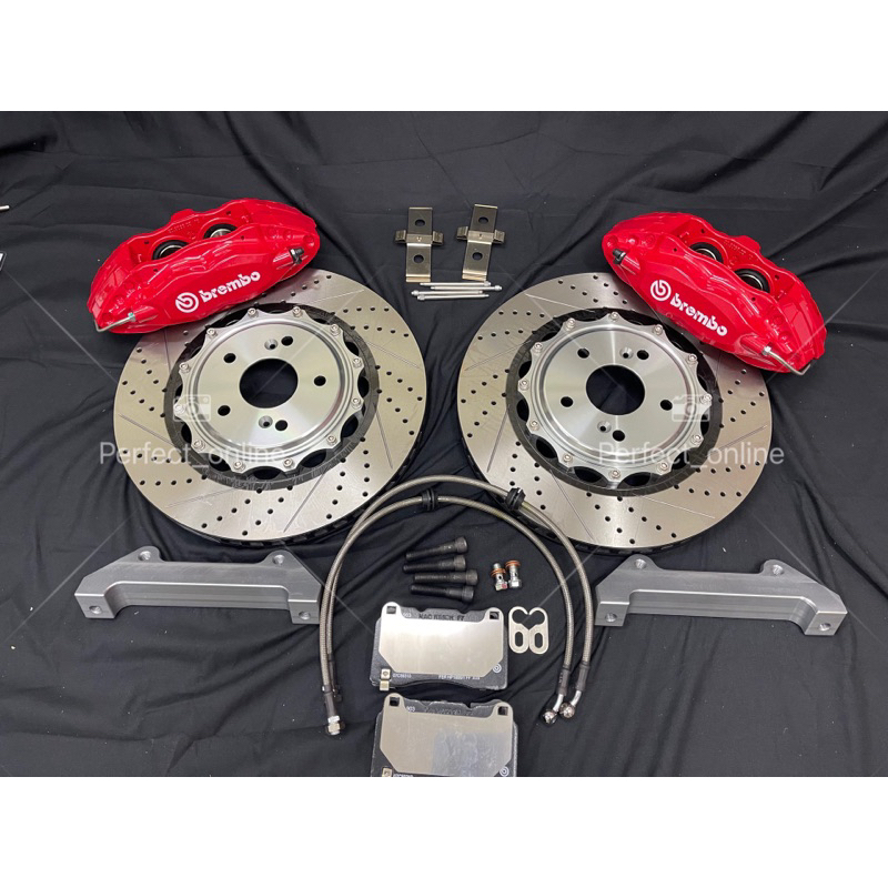 Brembo F50 Big - 4 Pot Caliper Brake Kit For All Car Model | Shopee ...