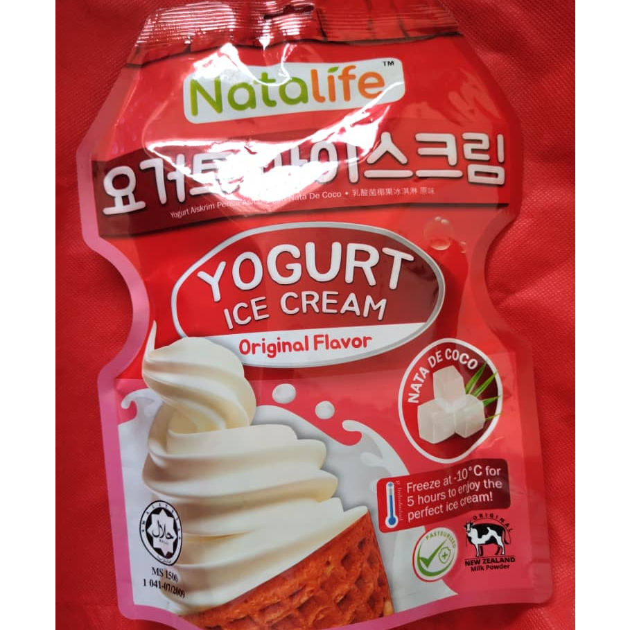 Natalife Yoghurt Ice Cream Original Flavour HALAL Shopee Malaysia