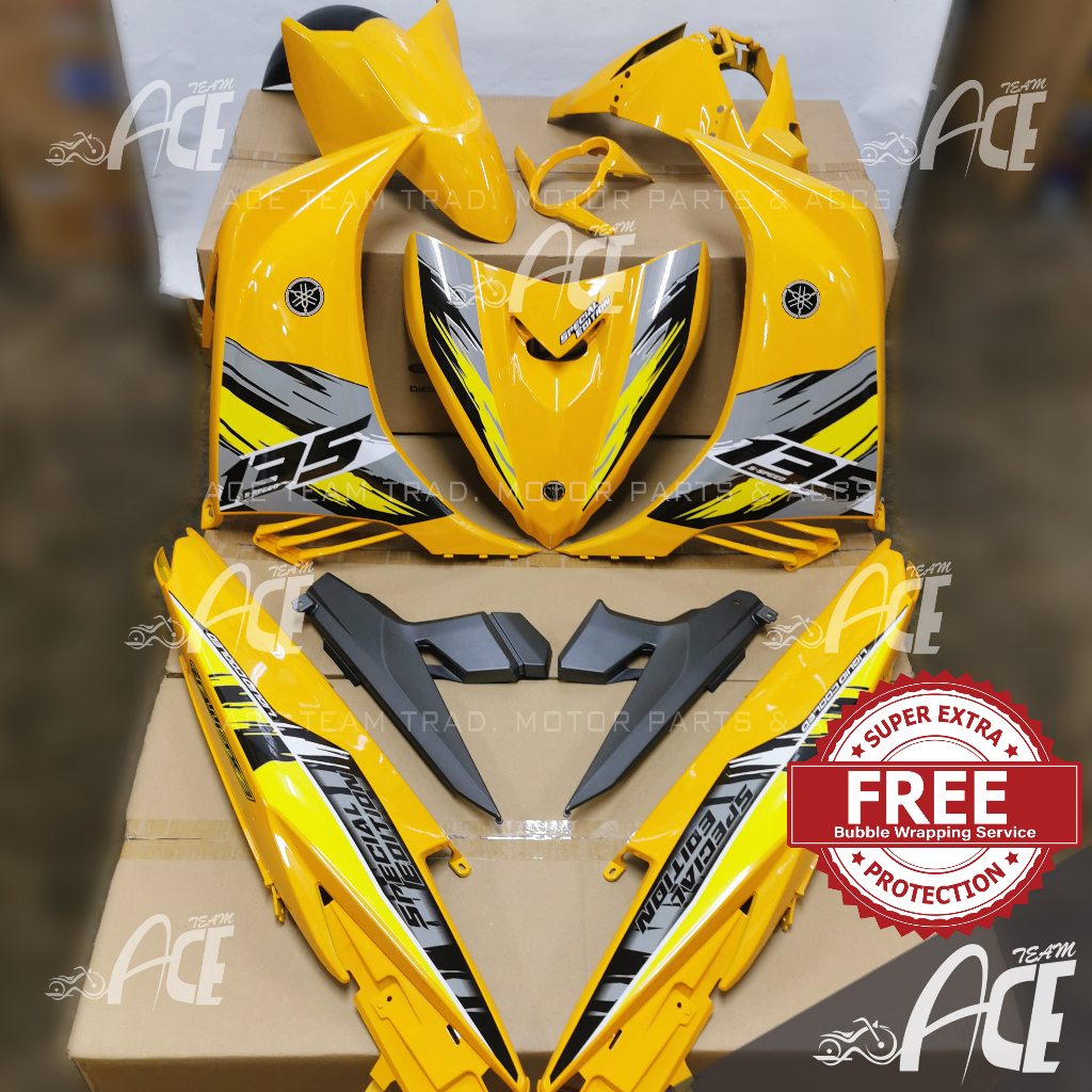 [NEW2023]Coverset LC135 V2 V3 V4 V5 MX King Vietnam Yellow Yamaha LCV2 ...