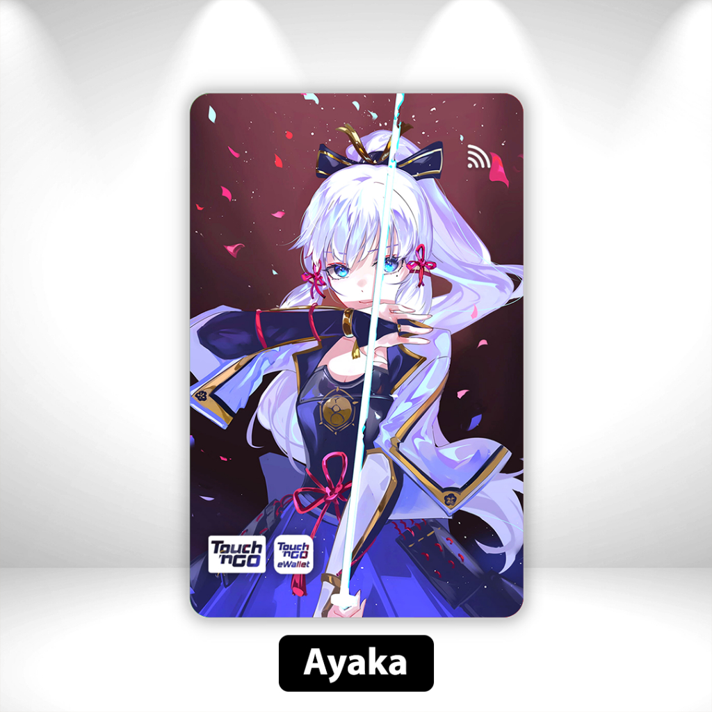 [Genshin Impact] Ayaka - Sticker TNG NFC Card Skincard Genshin Impact ...