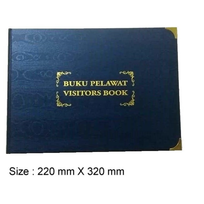 Visitor Book Buku Pelawat 220 X 320 Mm Shopee Malaysia