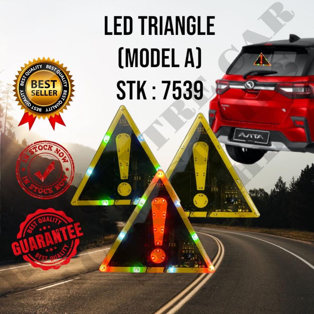 LED TRIANGLE (MODEL A) | Shopee Malaysia
