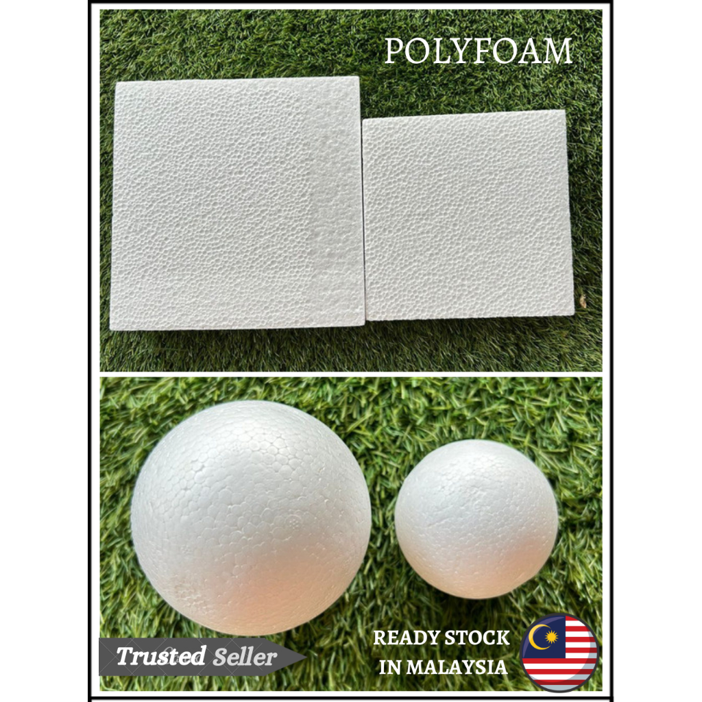 8 inch & 10 inch Gabus Petak Kabus Polyfoam hantaran kek kahwin square ...