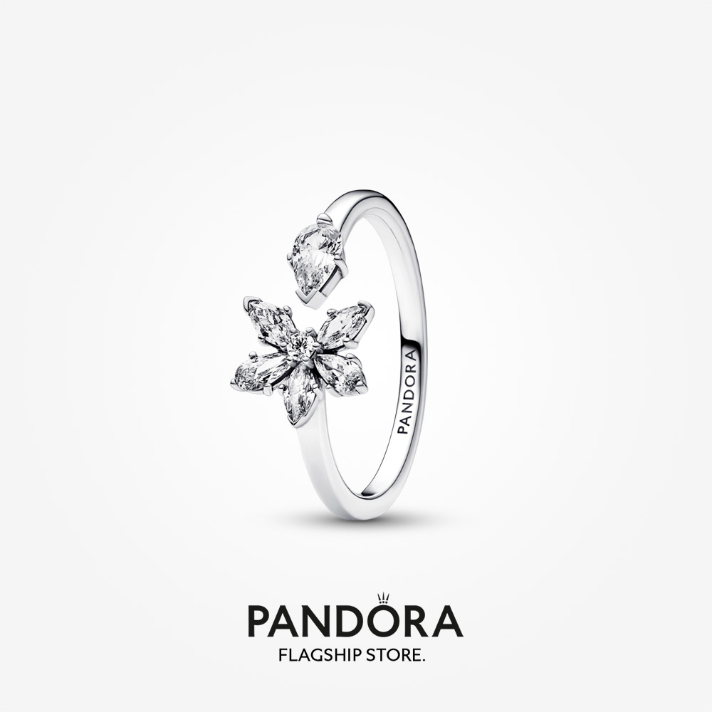 Pandora sparkling pattern deals ring