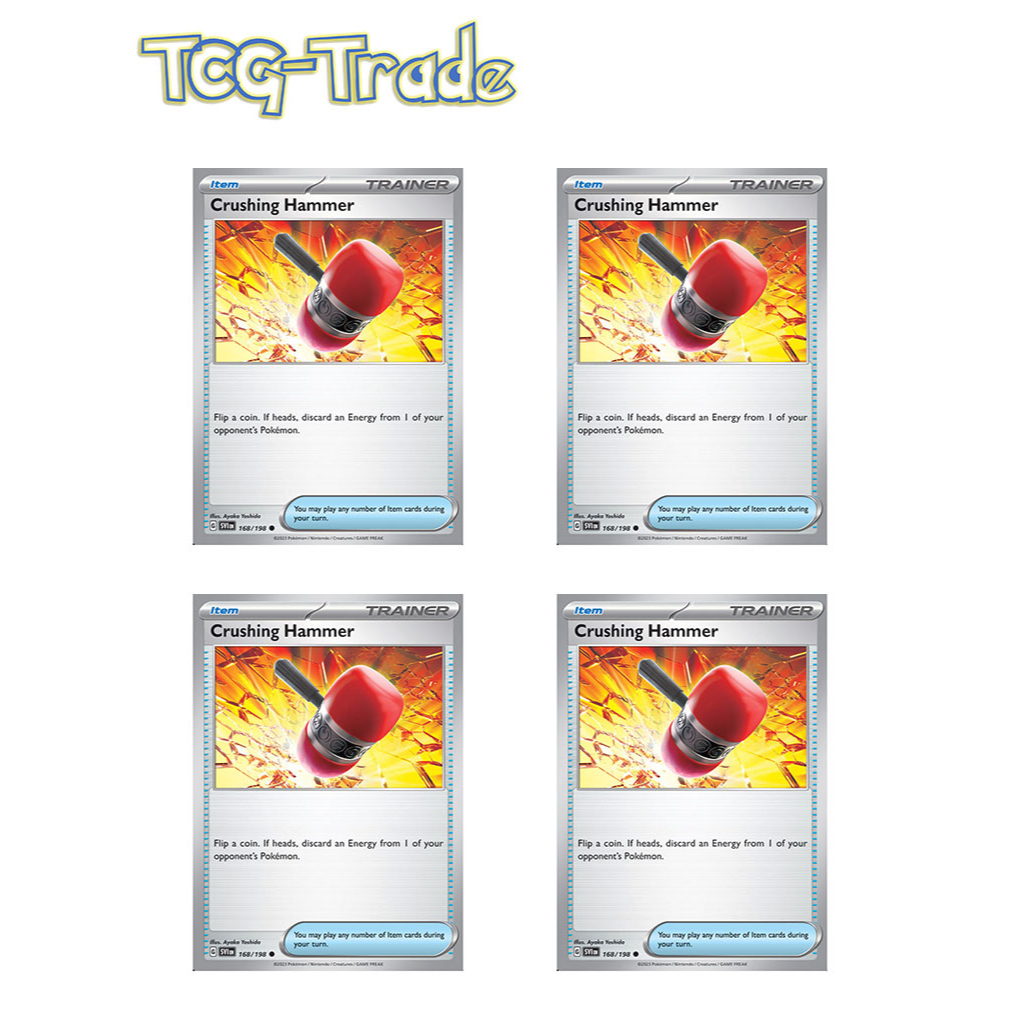 [Pokemon Player's Section] Play Set SV1 168 Crushing Hammer Playset Pokemon Cards Shopee