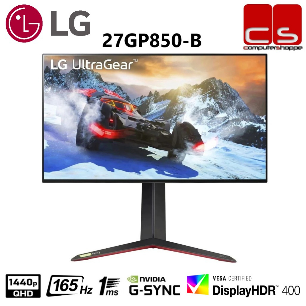 LG 27GP850-B - Monitor gaming 27 IPS QHD