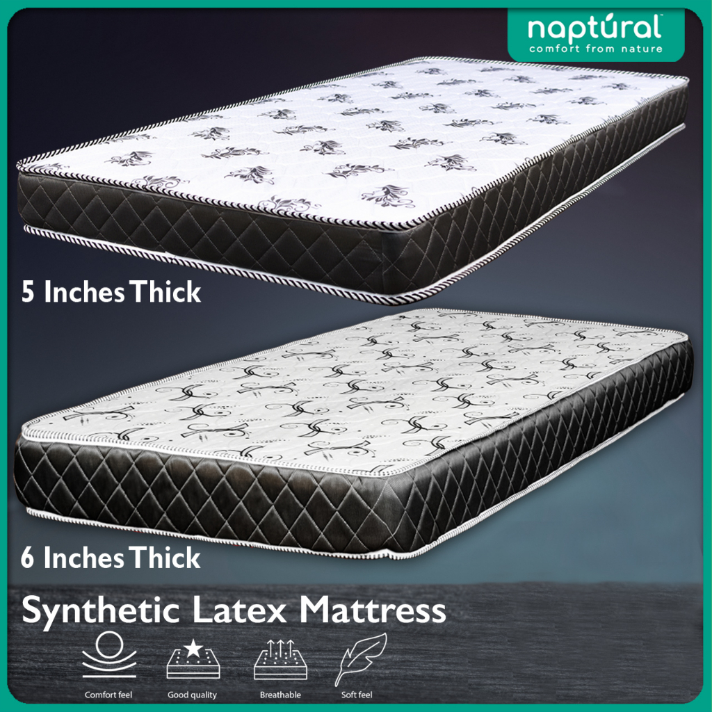 [READY STOCK FREE SHIPPING] NTR 5" & 6" Synthetic Latex Mattress Tilam
