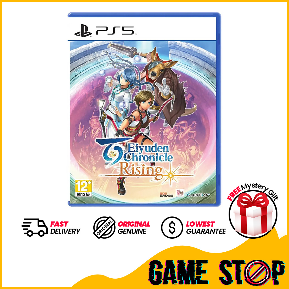 EIYUDEN CHRONICLE: RISING +Cards PS5 Red Art Games New RPG (EN ES FR IT DE PT) EUR 59,99   FR