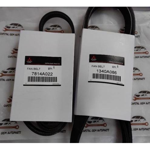 Mitsubishi Original Triton Pajero Sport 4WD 2.5 Fan Belt Set (Fan Belt ...