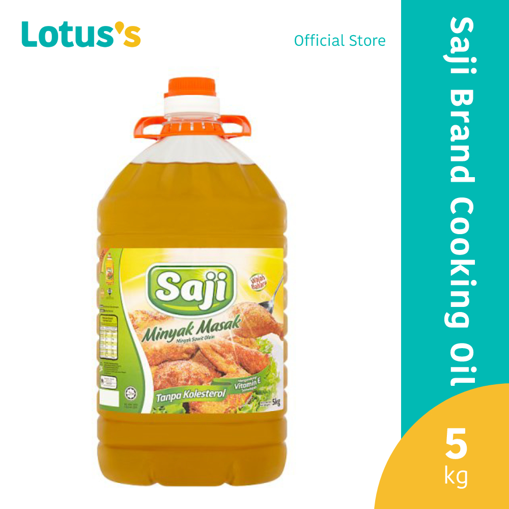 Saji Brand Cooking Oil 5kg Shopee Malaysia