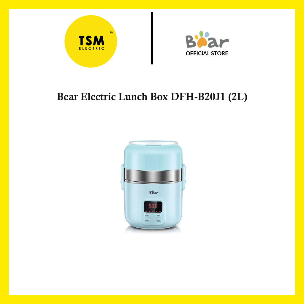 Bear Electric Lunch Box DFHB20J1 (2L) Shopee Malaysia