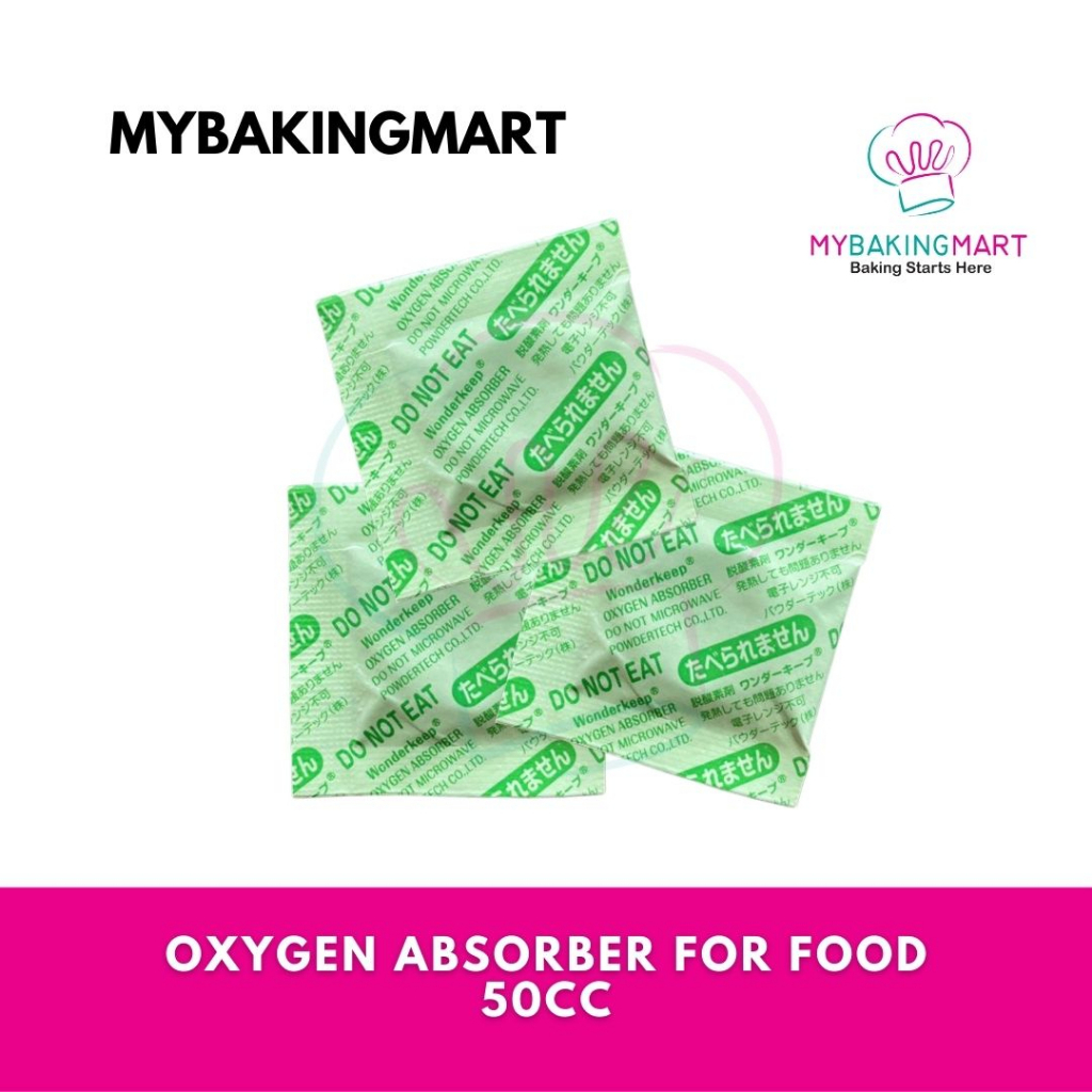 Mybakingmart | Oxygen Absorber for Food (50CC) | Shopee Malaysia