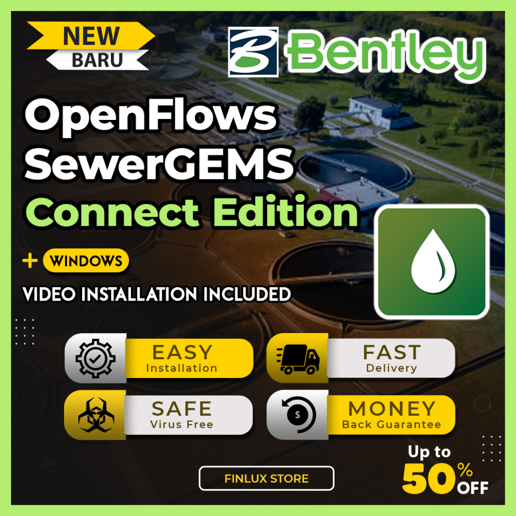 [VIDEO] Bentley OpenFlows SewerGEMS 2024 v24.00 Lifetime For Windows ...