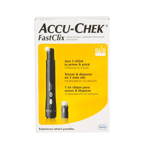 Accuchek Fastclix Lancing System + Drum 6 lancets (Original) Shopee Malaysia