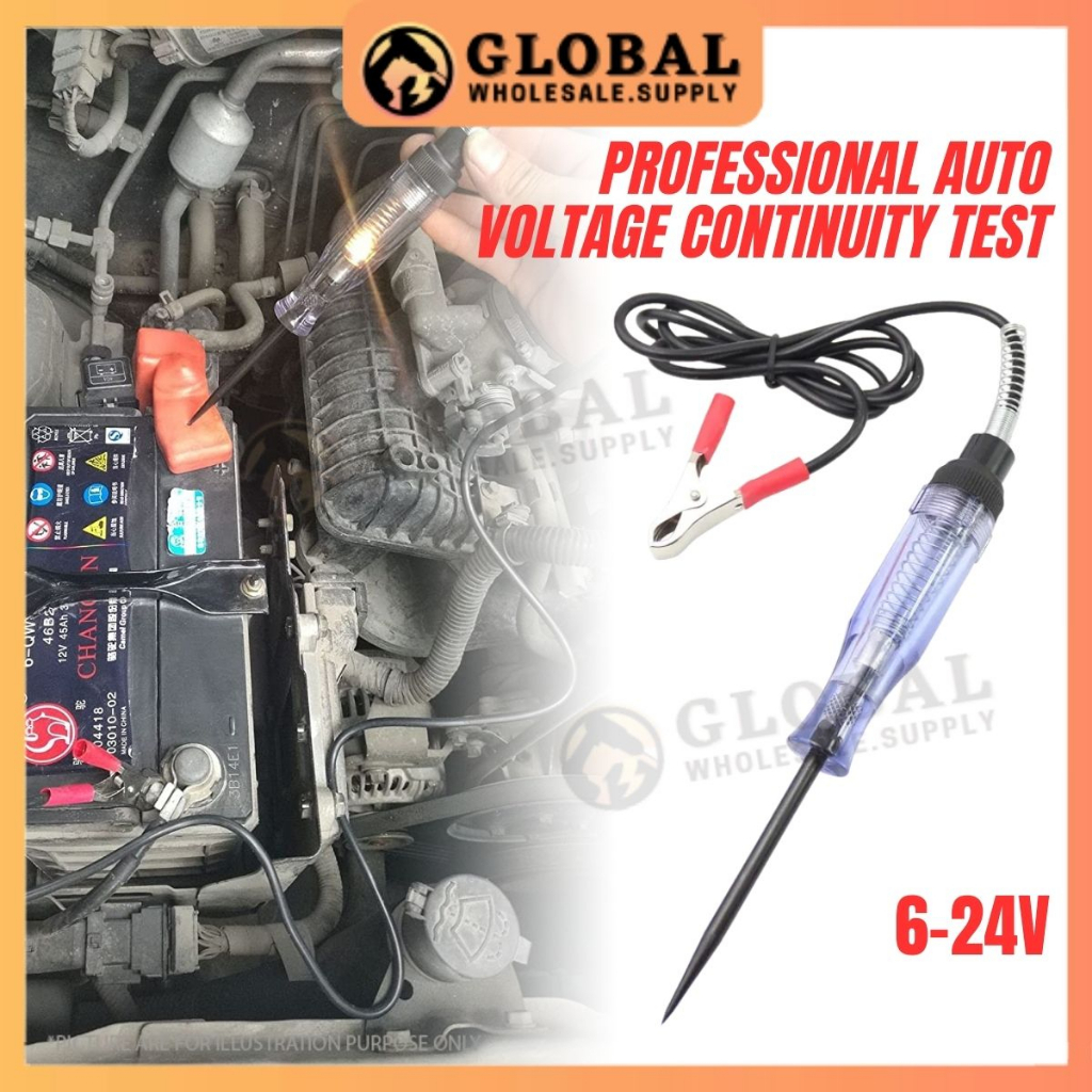 DC 624V Automotive Circuit Tester Car Tester Fuses And Light Socket