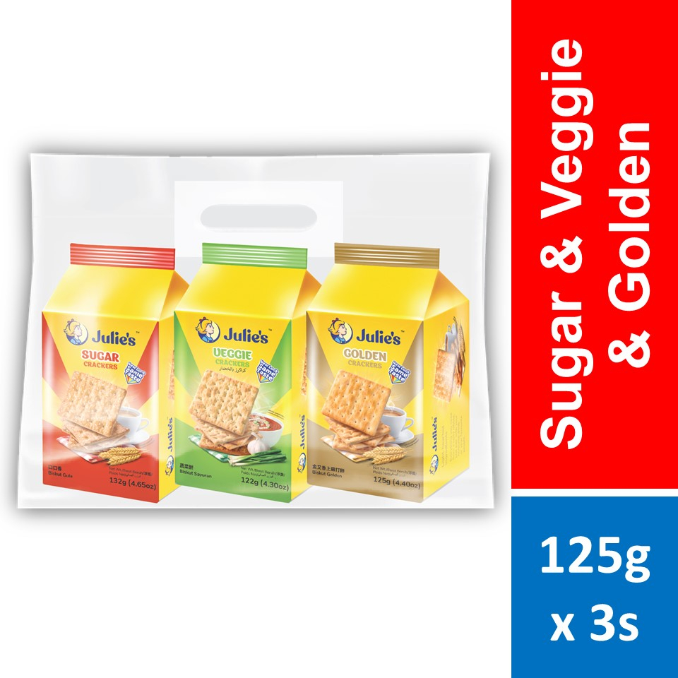 Julie's Jualan Rahmah Crackers Combo Pack 379g Shopee Malaysia