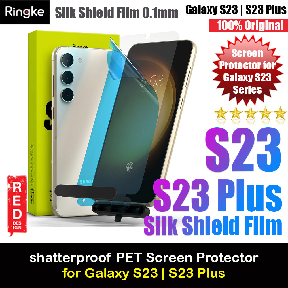 Ringke Screen Protector Silk Shield Film with Installation Jig Tool for