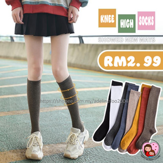 Girl\'s Sexy Striped Thigh High Long Socks Over The Knee Elastic Stockings