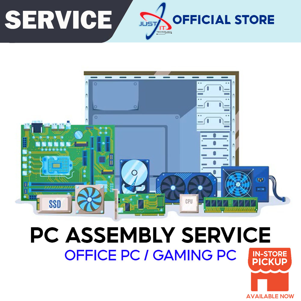 (SERVICE ONLY) OFFICE PC / GAMING PC ASSEMBLE SERVICE CHARGES Shopee