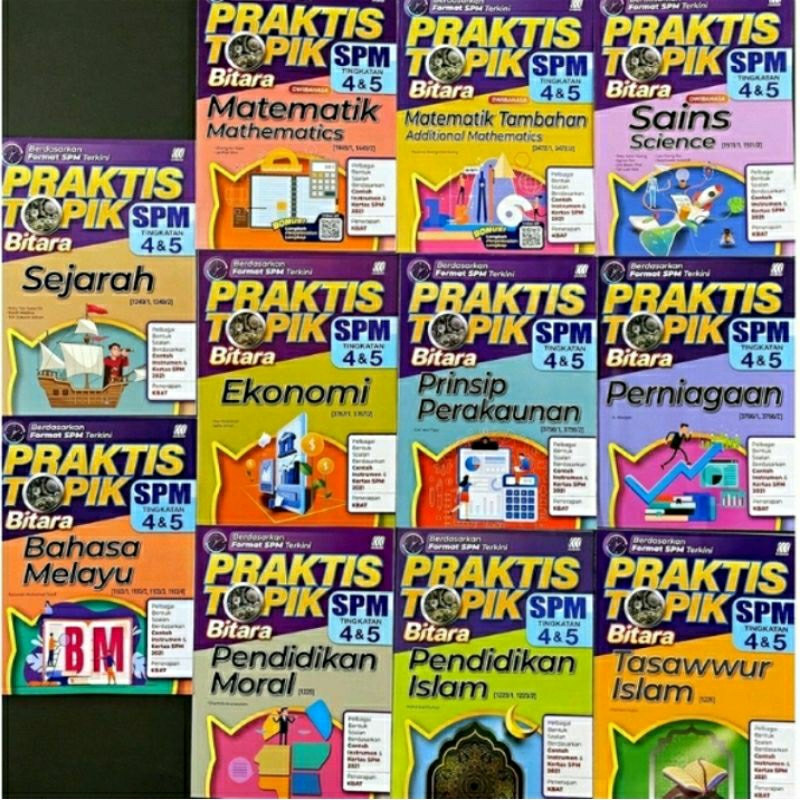 Sasbadi Buku Latihan Spm Praktis Topik Bitara Spm Tingkatan 4and5 Edisi