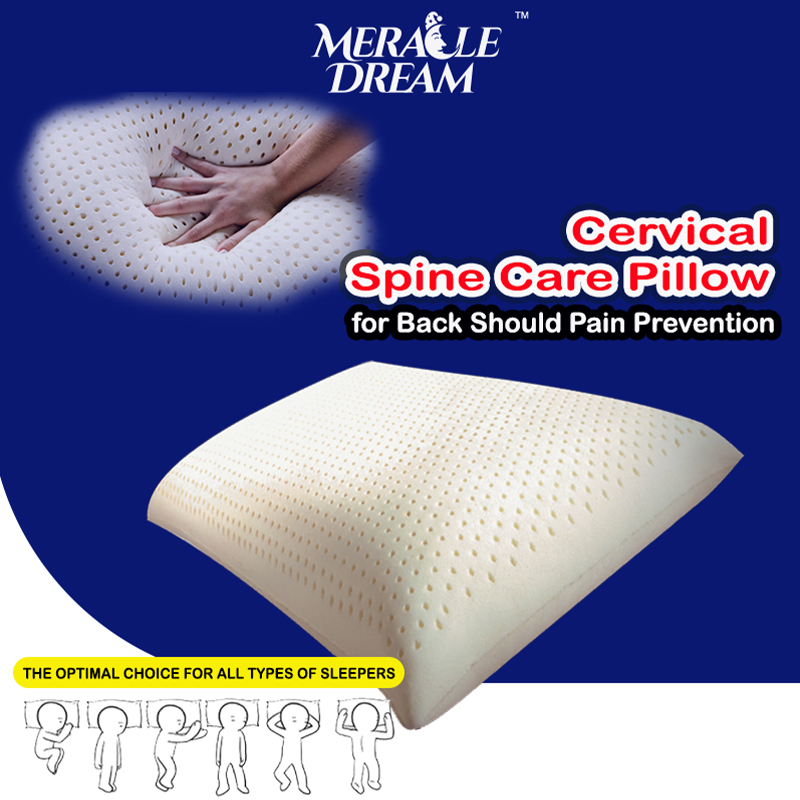 Pillow Cervical Spine Care Ultra Comfort Latex Feel Pillow High