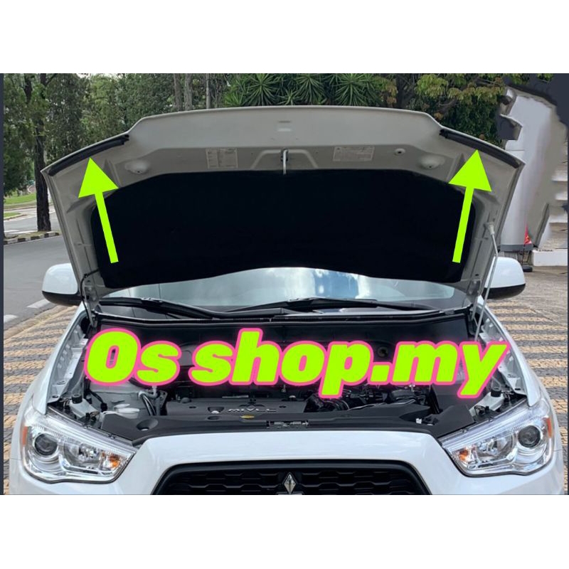 Front Weatherstrip Seal Hood Rubber Mitsubishi Lancer/Asx/Proton