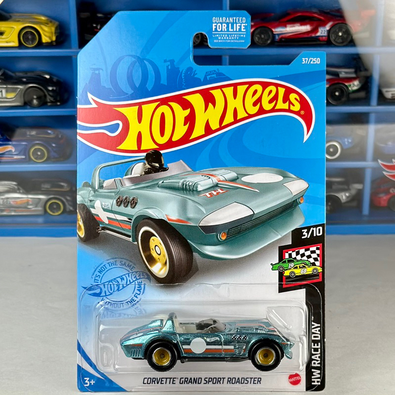 Hot Wheels Super Treasure Hunt [sth] Corvette Grand Sport Roadster - Hw 