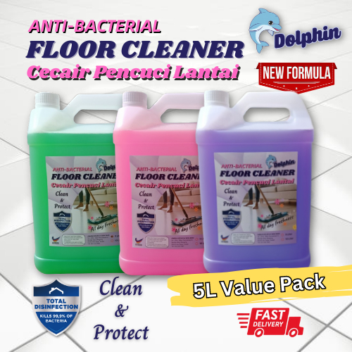 Disinfectant Floor Cleaner Cecair Pencuci Lantai Penbasmi Kuman DOLPHIN ...