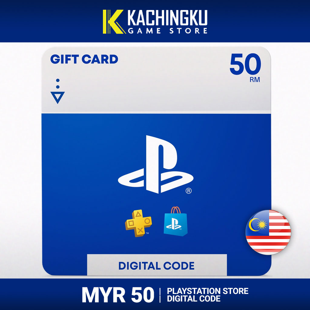 Malaysia PlayStation Network PSN RM50 MY PlayStation Store | Shopee ...