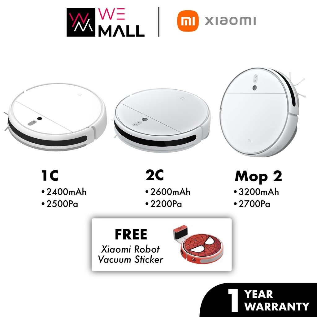 Xiaomi Smart Robot Vacuum Cleaner Xiomi Vacuum 1C Floor Sweeping Droid